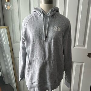 The North Face Light Gray Hoodie
